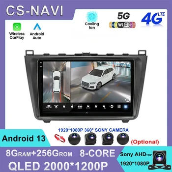 2000*1200 P Для Mazda 6 GH Android 2008-2012 Автомобильный GPS Радио Мультимедиа Видео Поддержка DSP 4G LTE Поддержка BOSE Soundsport Бесплатное Аудио