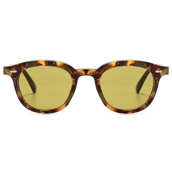черные маленькие солнцезащитные очки женские ретро леопардовые мужские солнцезащитные очки uv400 2024 летние аксессуары женские дропшиппинг