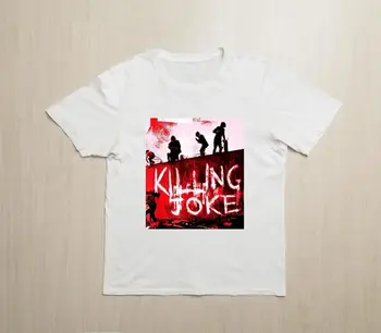 Красная классическая футболка Killing Joke, футболка панк-рок-группы TE3420