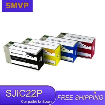 Цветной струйный картридж SJIC22P, совместимый с SJIC22 Premium для принтера Epson TM-C3500 C3500