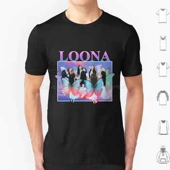 Винтажная футболка Loona 90-х, большой размер, 100% хлопок, Loona Xx Vintage, Винтажная девушка месяца 90-х ? ? ? ? ? Looπδ Хиджин Хенджин