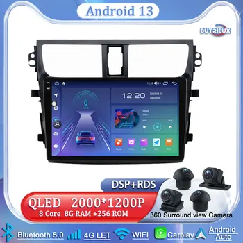Android Головное Устройство Для Suzuki Celerio 2015-2018 Авторадио Мультимедийный Монитор Экран Стерео Радио Видеоплеер Автомобильный GPS Навигация