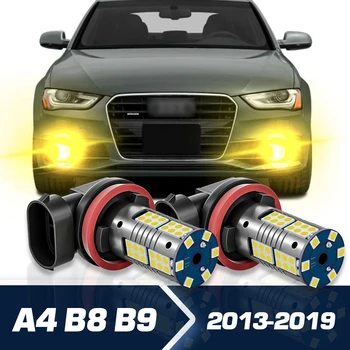 Противотуманные Фары 2шт LED Canbus Аксессуары Для Audi A4 B8 B9 2013 2014 2015 2016 2017 2018 2019