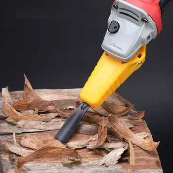 O50 1 КОМПЛЕКТ электрического долота для резьбы по дереву Заменил углошлифовальную машину на деревообрабатывающий инструмент с силовым долотом