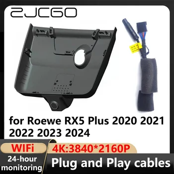 ZJCGO 4K Wifi 3840*2160 Видеорегистратор для видеорегистратора Roewe RX5 Plus 2020 2021 2022 2023 2024