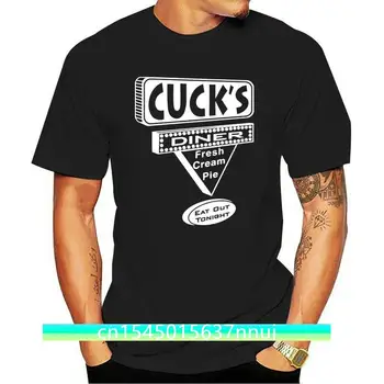 Мужская футболка Cuckold, футболка Cucks Diner, Наставляющая рога женщине