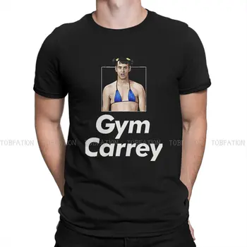 Уникальная футболка Gym Carrey Jim Carrey Удобная футболка с рисунком в стиле хип-хоп с коротким рукавом Ofertas