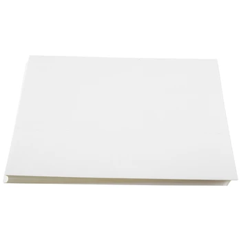 100 Листов матовой чистой бумаги для печати, адресные этикетки 70X37,1 мм белого цвета, самоклеящиеся