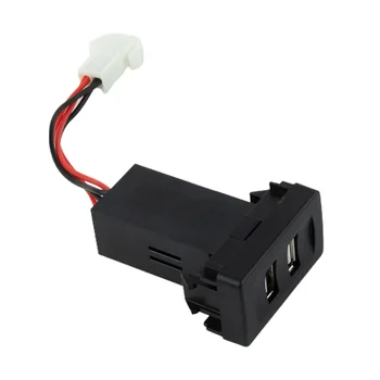 Жгут проводов, замена быстрой зарядки на 12-24 В для транспортного автомобильного зарядного устройства T4, автомобильное зарядное устройство с двумя USB-портами