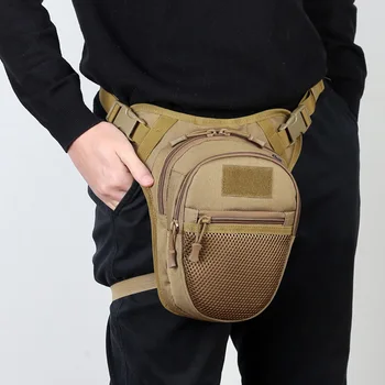 Однотонная/ камуфляжная поясная сумка с сетчатой сумкой, многоцелевая водонепроницаемая сумка-слинг, спортивная сумка на открытом воздухе для бега