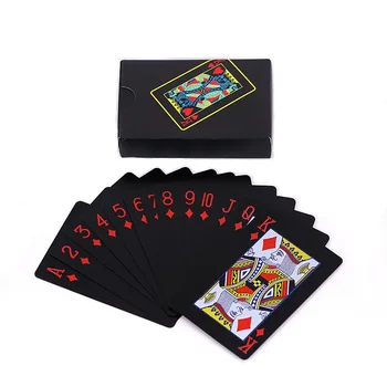 Красочные игральные карты из матового водонепроницаемого пластика для подарков /вечеринок /семейной игры Magic Poker Card 57x87 мм