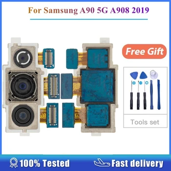 Для Samsung Galaxy A9 5G A908 2019 Замена гибкого кабеля модуля камеры заднего вида с большой диагональю 2019 года