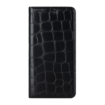Чехол из натуральной кожи Pearl grain Для iPhone 11 12 13 14 Pro Max Mini 6 6s 7 8 Plus XR XS Max SE бумажник с откидной магнитной крышкой