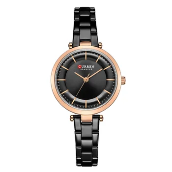 Женские часы Curren Top Luxury Brand 9054, Модные женские часы, повседневные кварцевые часы