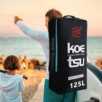 Дорожная сумка для Sups Board Объемом 125 л, водонепроницаемый рюкзак для надувной доски для серфинга, переносная доска для серфинга, сумка на молнии для весла
