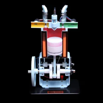 Модель бензинового двигателя оборудование для физических экспериментов в младших классах модель четырехтактного двигателя внутреннего сгорания