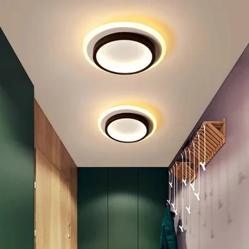 Современные светодиодные акриловые потолочные светильники для гостиной, коридора, гардеробной, спальни, потолочный светильник для прохода, украшение дома, светильник