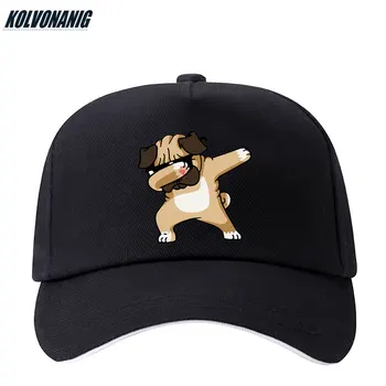 Летом 2021 года Новая Солнцезащитная шляпа для кошек и собак, мужские и женские бейсболки с графическим животным принтом, Хлопковые Регулируемые бейсболки Snapback