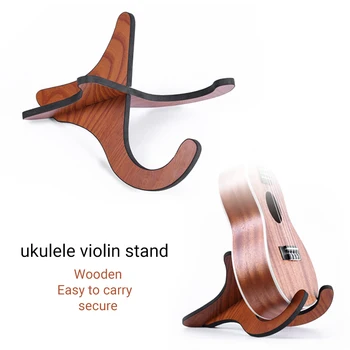 Съемная подставка для скрипки для укулеле ukelele деревянная полка напольная подставка