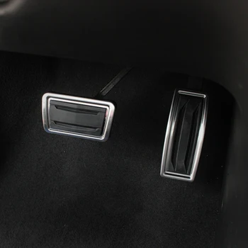 Чехол для укладки автомобиля из нержавеющей стали, Педаль для педали газа и тормоза, Автоаксессуары для Cadillac XT5 2016-2020 гг.