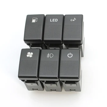 Модифицированная Кнопка Включения Противотуманных Фар LED DRL Дневной Ходовой Свет Кнопка Включения Выключения Топливного бака Для Mazda 5 для Mazda 6