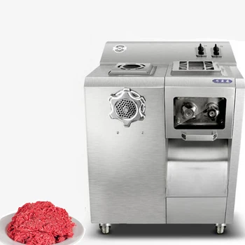 Электрическая мясорубка Коммерческая колбасная машина для резки мяса из нержавеющей стали 2200 Вт