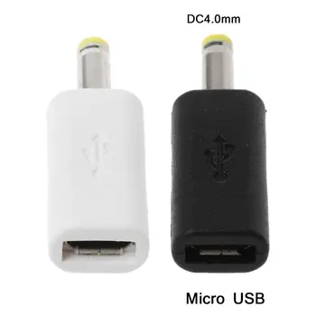 Разъем для зарядки ноутбука для домашнего офиса Micro USB для постоянного тока 4,0x1,7 мм, Адаптер питания, Компьютерные Аксессуары