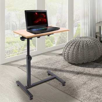 Стол для ноутбука Регулируемый Домашний Офисный Стол для ноутбука с возможностью поворота на 360 ° Мобильная подставка для компьютера