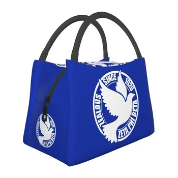 Zeta Phi Beta, термоизолированные сумки для ланча, женский афроамериканский контейнер для ланча для пикника на открытом воздухе, коробка для еды