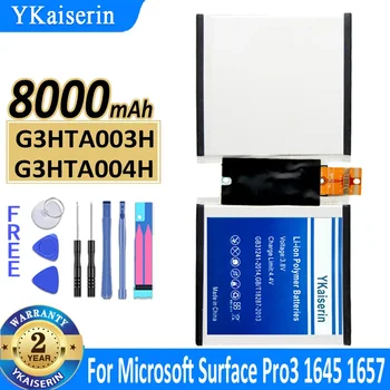 YKaiserin Аккумулятор G3HTA003H G3HTA004H G3HTA005H G3HTA009H для планшета Microsoft Surface Pro 3 1631 1577-9700 MS011301-PLP22T02 16