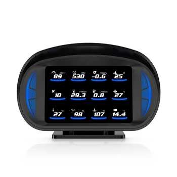 Для KIA Cerato Cadenza Sorento Sportage R KX5 Stinger Venga Ceed K2 Автомобильный OBD2 GPS USB HUD Головной Дисплей Проектор Ветрового Стекла