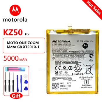 Оригинальный Аккумулятор Motorola Replacement KZ50 Motorola Moto G8 Power XT2041 5000mAh Repalcement Для Мобильного Телефона Высокого Качества Batteria