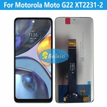 Для Motorola Moto G22 XT2231-5 XT2231-1 XT2231-2 ЖК-дисплей с сенсорным экраном и цифровым преобразователем в сборе