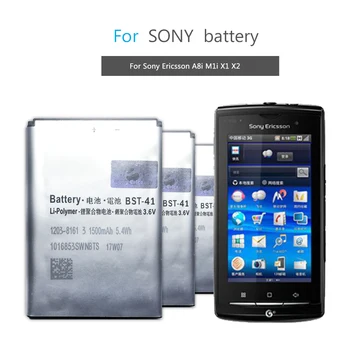 BST-41 BST41 Аккумулятор Для Sony Ericsson Xperia PLAY R800 R800i A8i M1i X1 X2 X2i X10 X10i Z1i Телефон Batteria + Номер для отслеживания