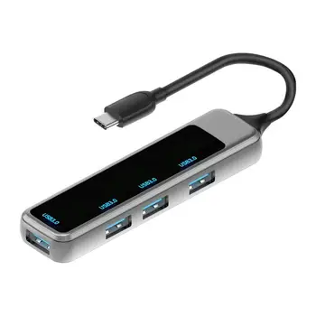 USB-концентратор 3.0 адаптер кард-ридер USB-разветвитель для ноутбуков Xiaomi для Huawei USB 3.0 концентратор 4 порта для ПК Компьютерные аксессуары