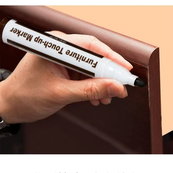 Новый набор ручек для ремонта цвета древесины, Дополнительный маркер для царапин на мебели, инструмент для рисования деревянной краской для пола