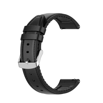 Кожаный ремешок для часов Huawei Watch GT2 Pro, браслет 22-миллиметровый браслет для Huawei WATCH Gt 2 Pro, черный