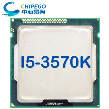 Core i5-3570K i5 3570K 3,4 ГГц Б/У Четырехъядерный процессор Quad-Thread CPU Процессор 6M 77W LGA 1155 НА СКЛАДЕ