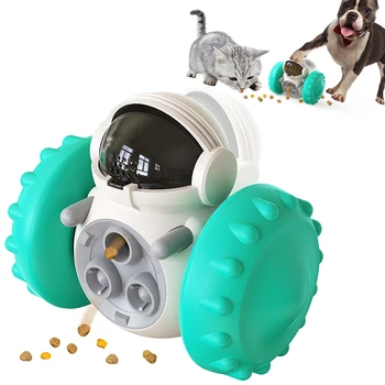 Игрушки-головоломки для собак, интерактивный стакан для корма для домашних животных, медленная подача, Забавная игрушка, диспенсер для лакомств для домашних собак, кошек, принадлежности для дрессировки собак.