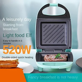 220 В Iken сэндвич-машина для легкого завтрака многофункциональная домашняя сэндвич-машина тостер для тостов, разогрев блинов, омлета