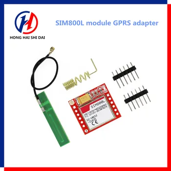 SIM800L GPRS GSM модуль Micro SIM-карта Core четырехдиапазонный TTL последовательный порт Антенна Печатная плата Беспроводная плата WIFI для смартфона