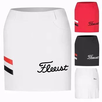 Женская юбка для гольфа Летняя спортивная одежда для гольфа Быстросохнущая дышащая короткая юбка для дам