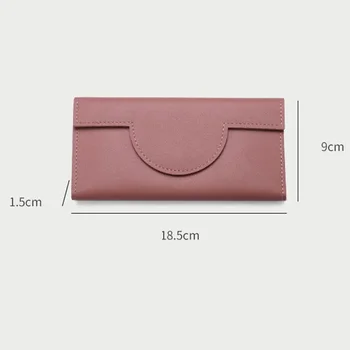 Женский кошелек, новый модный качественный длинный кошелек, кошелек из мягкой кожи, корейская версия, портативная сумка большой емкости, сумка для карт