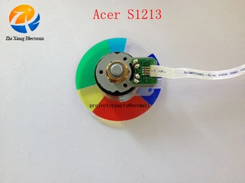 Новое оригинальное цветовое колесо проектора для Acer S1213 Запчасти для проектора ACER S1213 Цветовое колесо Бесплатная доставка