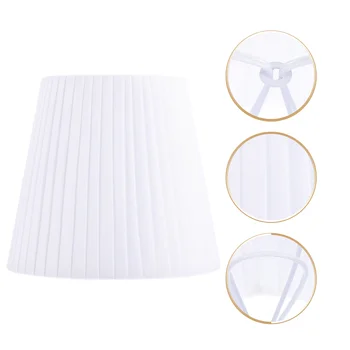 Абажур для домашних лампочек, зажим для настольной крышки на винтажных абажурах из простой ткани для домашнего обихода в отеле