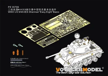 Модель Voyager PE35709 1/35 Второй мировой войны США M4A3E8 Sherman 