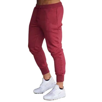 Осенние мужские спортивные штаны для фитнеса, уличные штаны для бега, спортивные штаны для спортзала, уличная одежда, модные повседневные мужские брюки