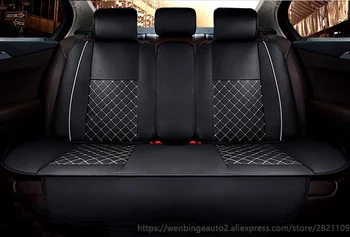 Только чехлы для задних сидений Cadillac SLS ATSL CTS XTS SRX CT6 ATS Escalade, автоаксессуары, наклейка для стайлинга автомобилей