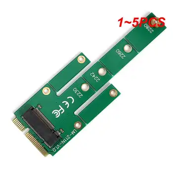 1-5 Шт. К Адаптерам M.2 NGFF Преобразуйте карту 6,0 Гбит/с NGFF M.2 SATA-Bus SSD B Ключ В адаптер MSATA Male Riser M.2 Для 2230-2280 М2
