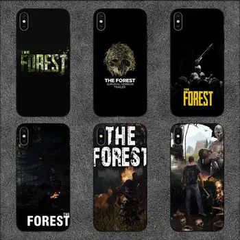 Чехол для телефона Game The Forest для iPhone 11 12 Mini 13 Pro XS Max X 8 7 6s Plus 5 SE XR Shell